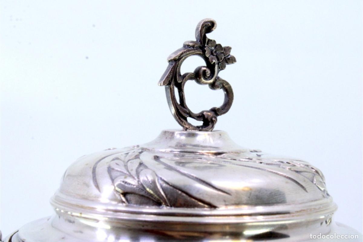 Antig&uuml;edades: bombonera de plata - Foto 6