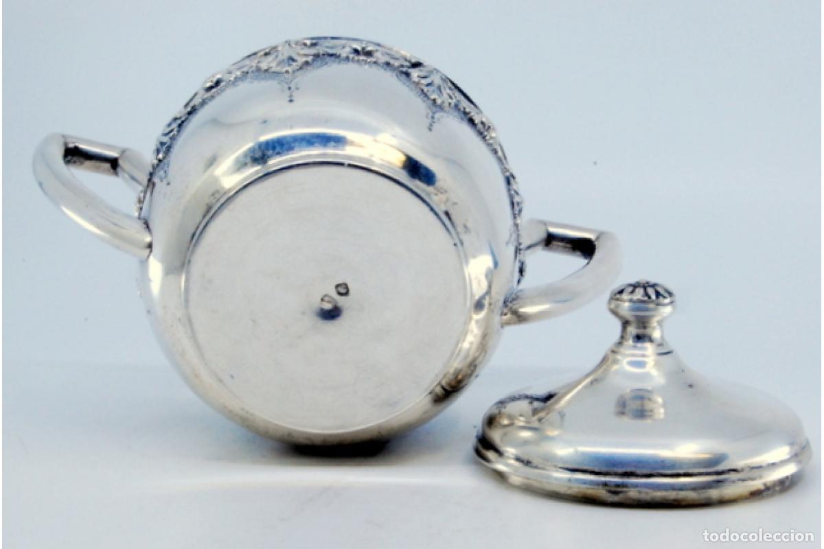 Antig&uuml;edades: azucarero de plata - Foto 4