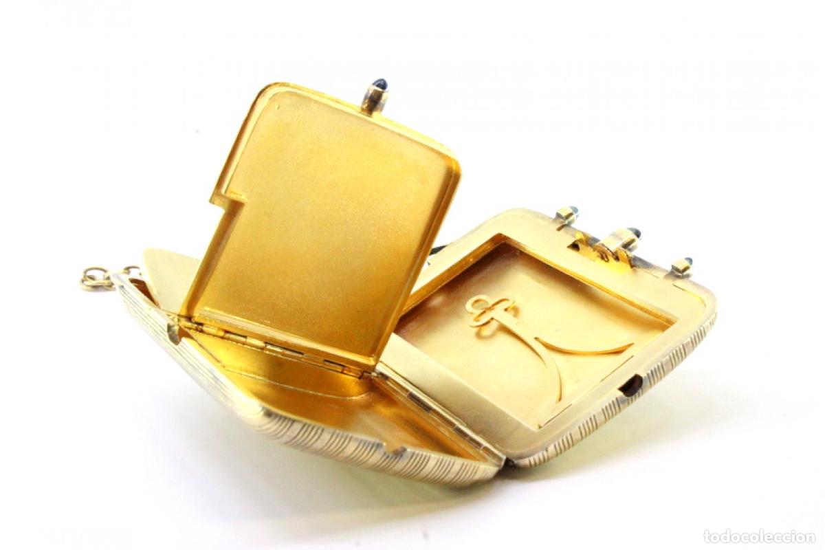 Antig&uuml;edades: Caja de belleza de plata - Foto 2