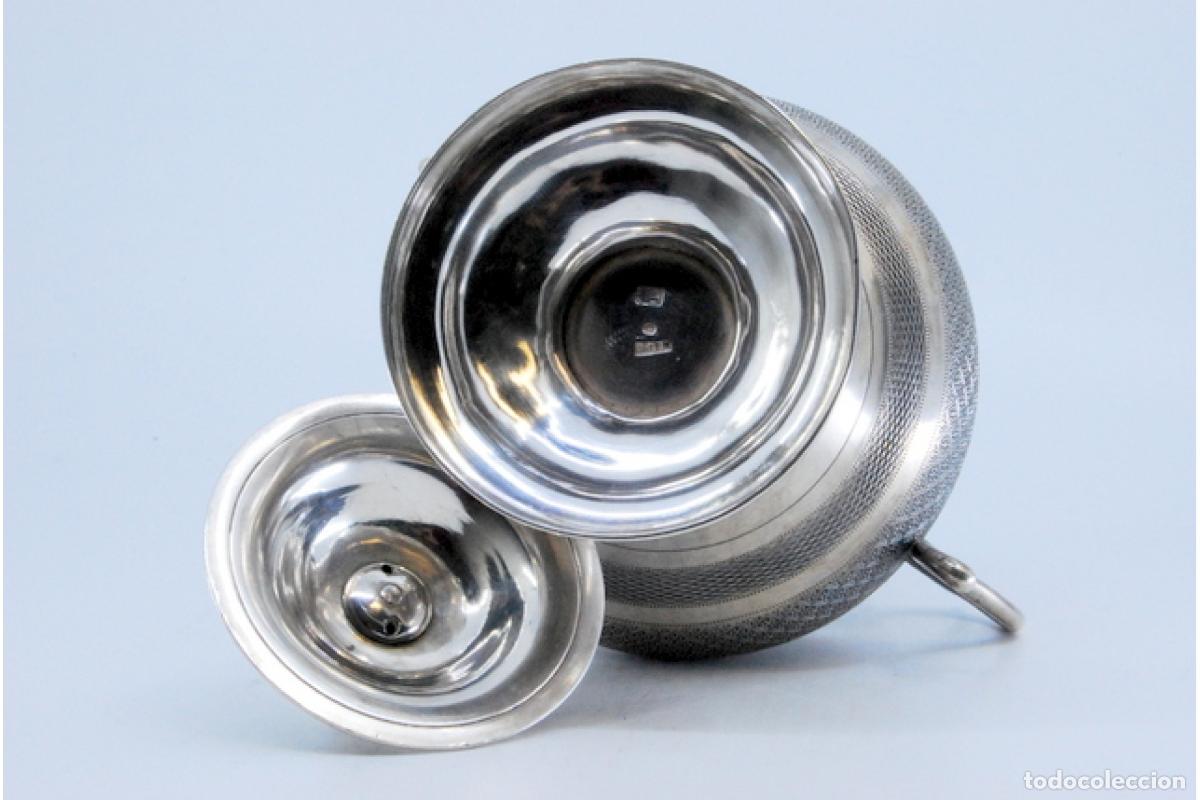 Antig&uuml;edades: azucarero de plata - Foto 4