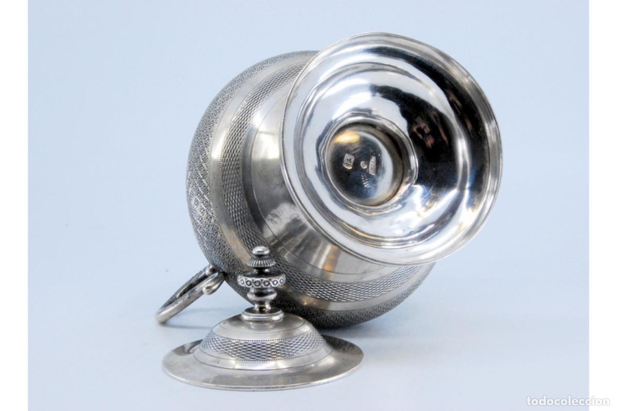 Antig&uuml;edades: azucarero de plata - Foto 5