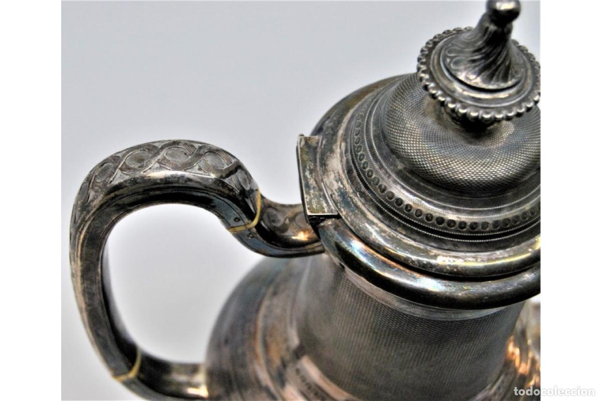 Antig&uuml;edades: tetera de plata - Foto 7
