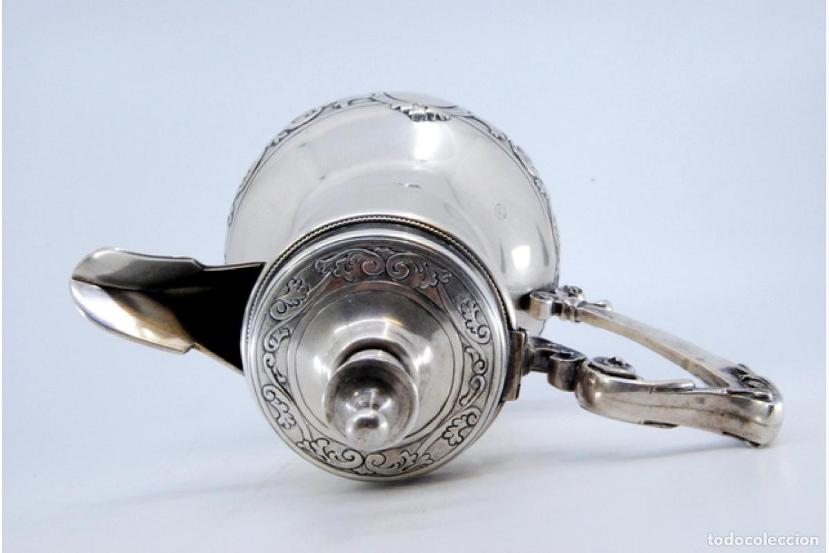 Antig&uuml;edades: tetera de plata - Foto 5