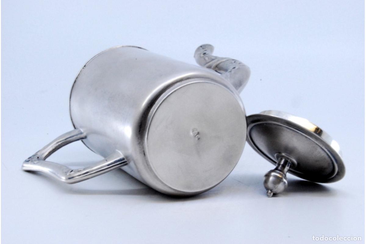 Antig&uuml;edades: tetera de plata - Foto 4