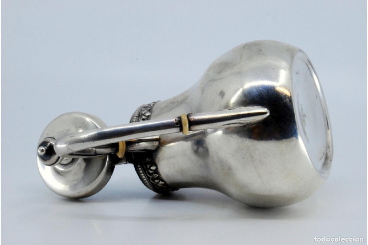 Antig&uuml;edades: tetera de plata - Foto 7