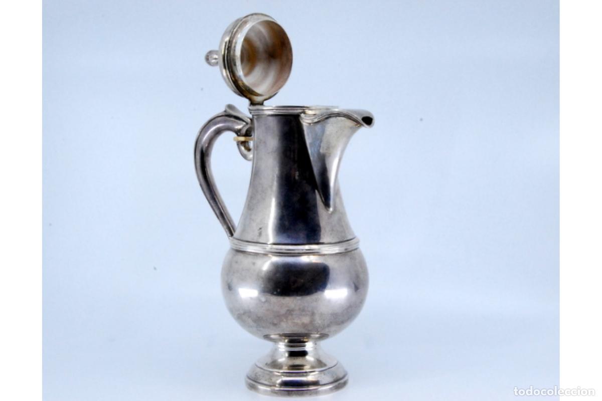 Antig&uuml;edades: Cafetera de plata - Foto 9