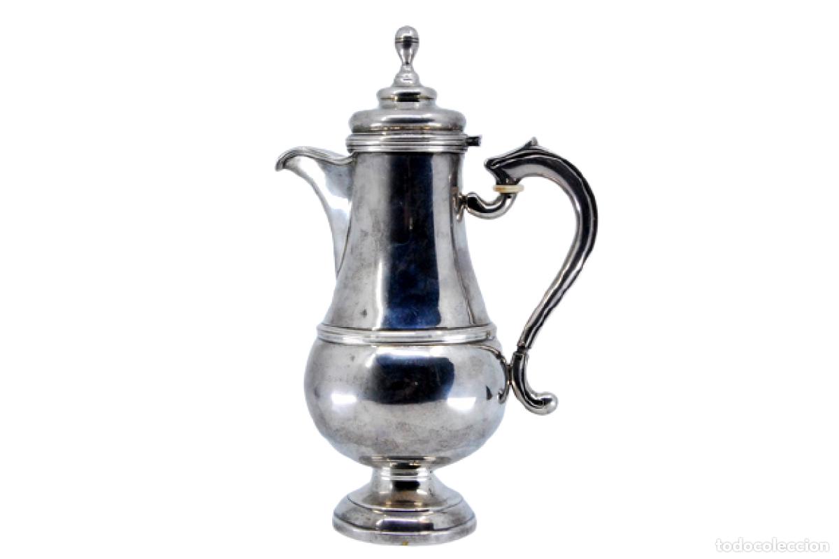 Antiquit&auml;ten: Cafetera de plata
