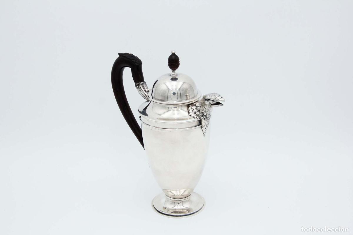 Antiquit&auml;ten: Cafetera de plata