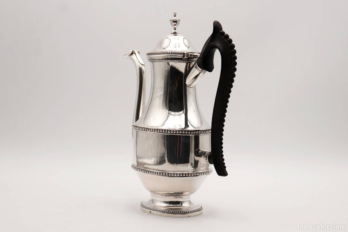 Antig&uuml;edades: Cafetera de plata - Foto 4