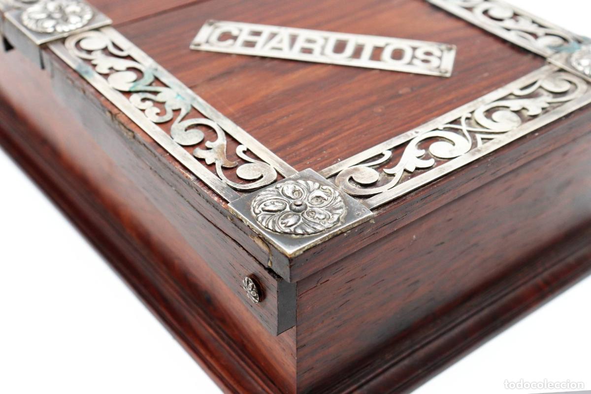 Antig&uuml;edades: Caja de cigarrillos, en plata - Foto 4