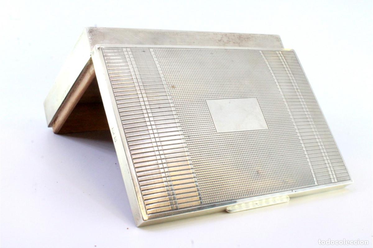Antig&uuml;edades: Caja de tabaco, en plata - Foto 3
