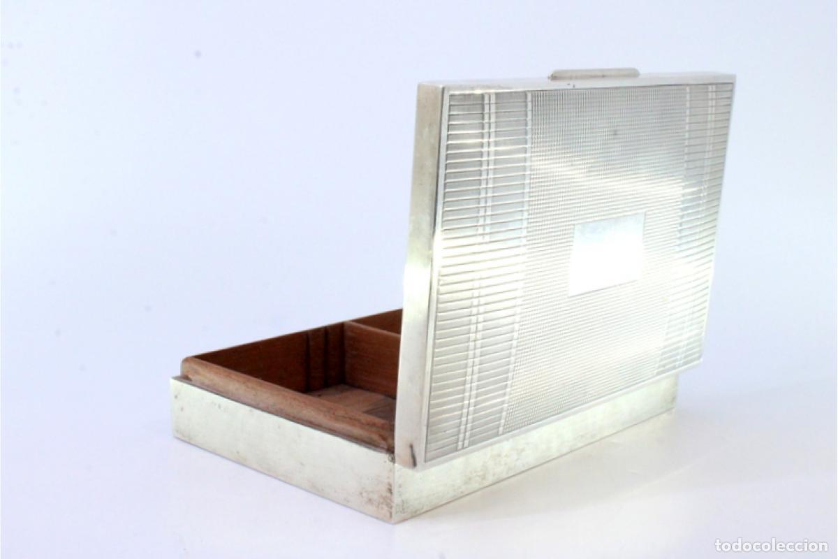 Antig&uuml;edades: Caja de tabaco, en plata - Foto 9