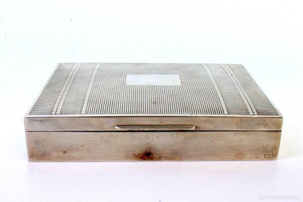Antig&uuml;edades: Caja de tabaco, en plata - Foto 10