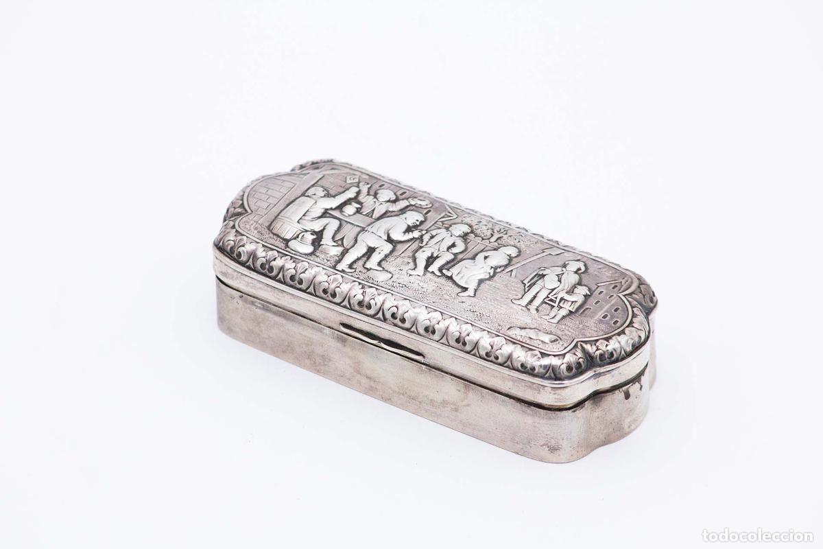 Antiquit&auml;ten: joyero de plata