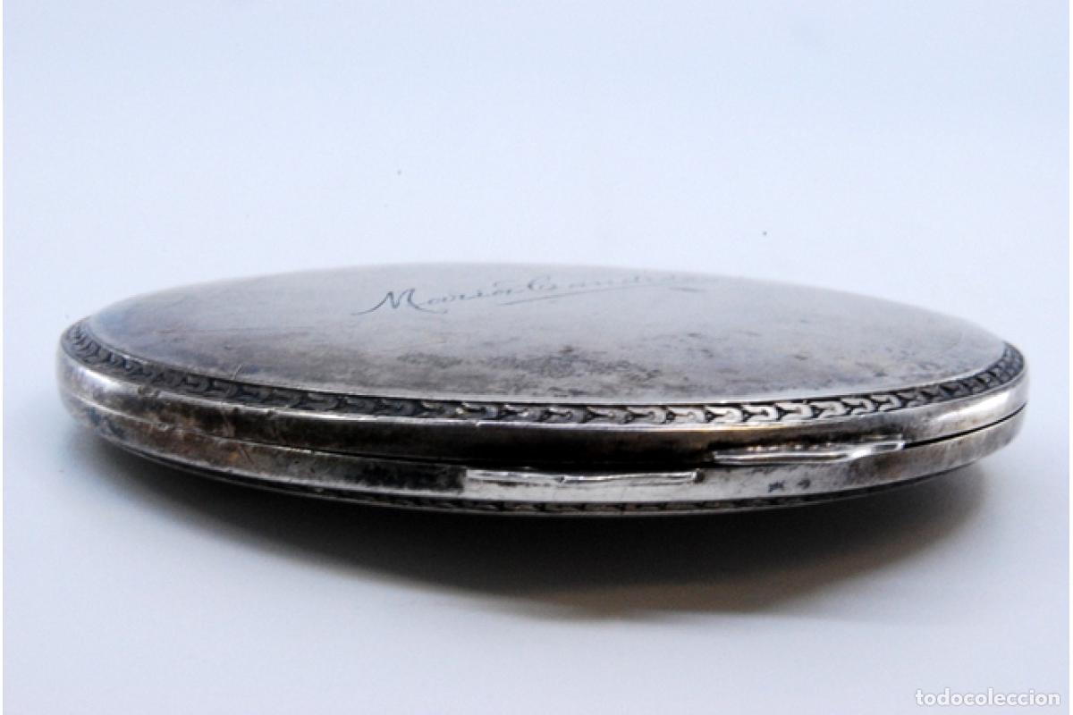 Antig&uuml;edades: Caja de belleza de plata - Foto 7