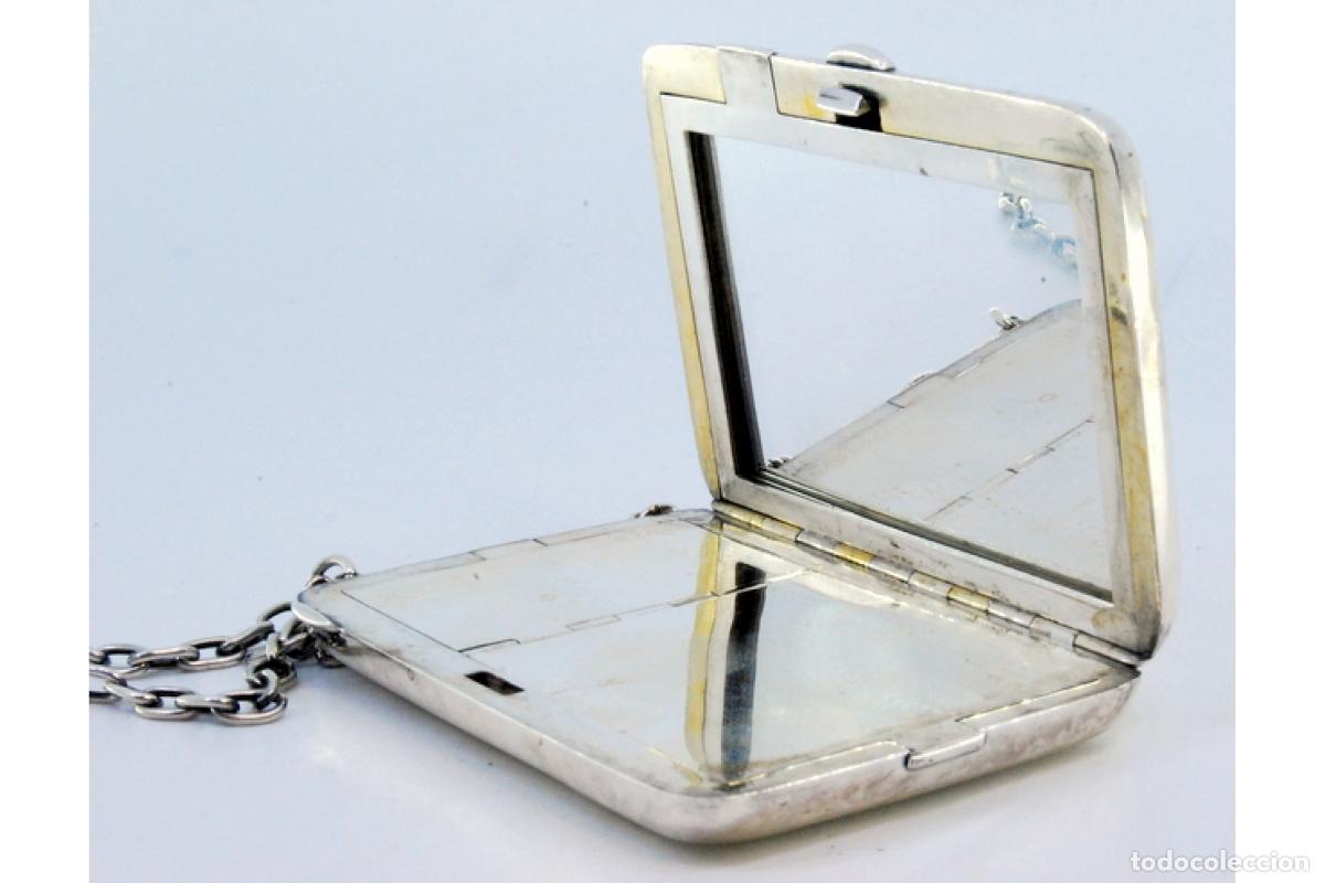 Antig&uuml;edades: Caja de belleza de plata - Foto 5