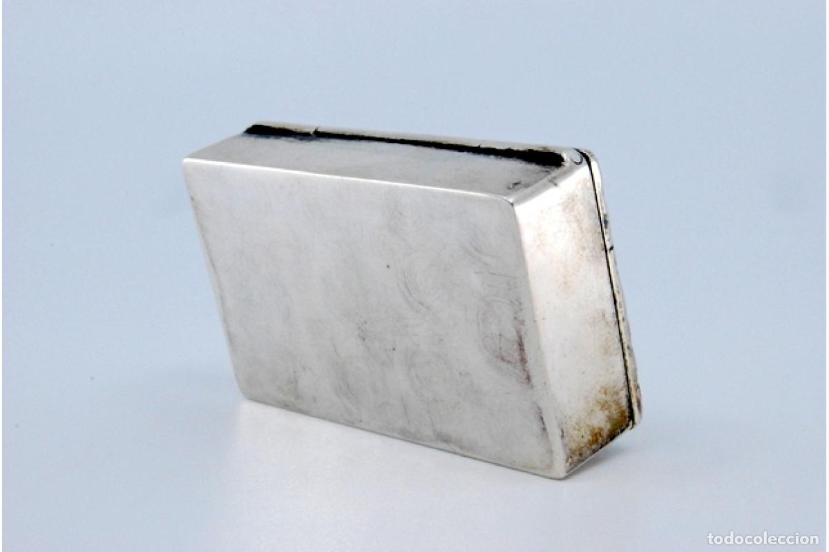 Antig&uuml;edades: Tabaquera, en plata - Foto 5