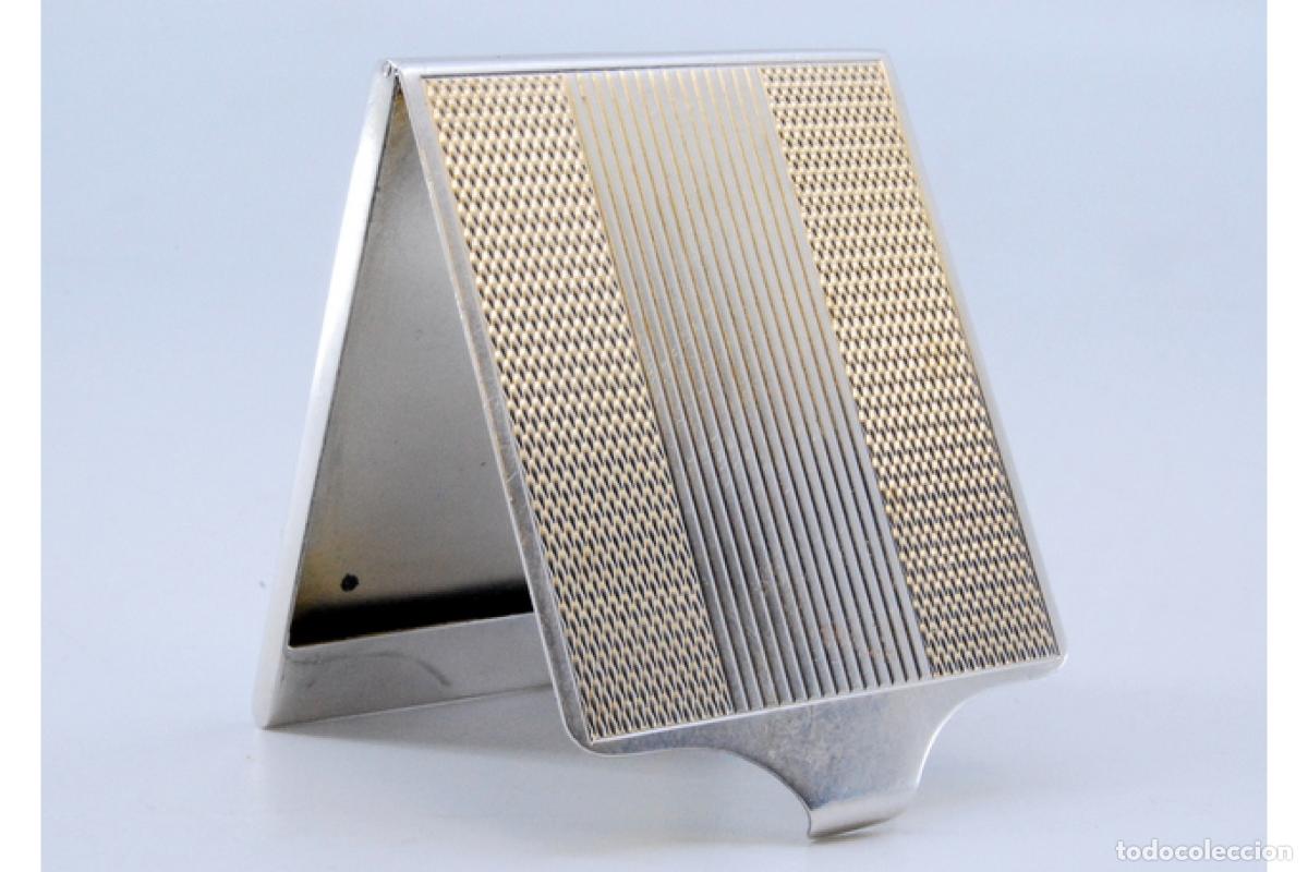 Antig&uuml;edades: Caja de cerillas de plata - Foto 2