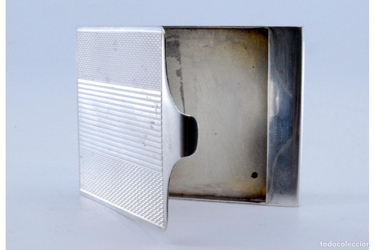 Antig&uuml;edades: Caja de cerillas de plata - Foto 8