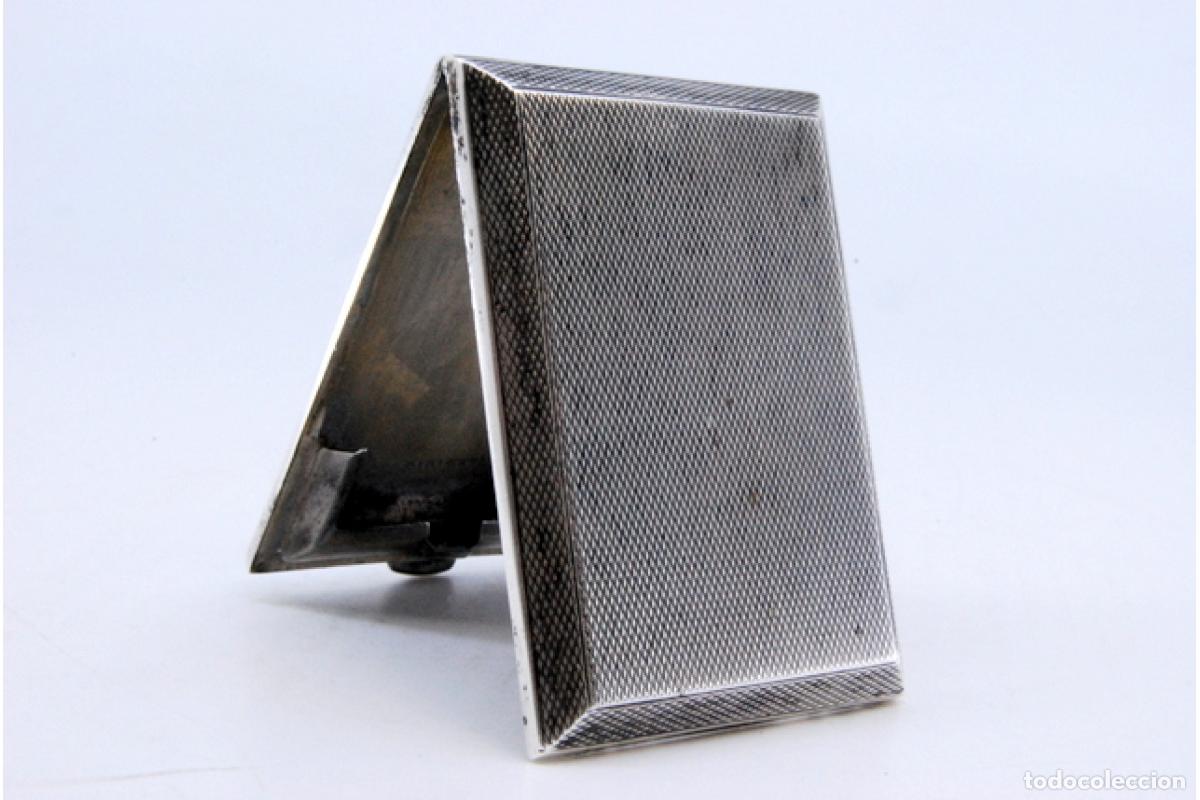 Antig&uuml;edades: Caja de cerillas de plata - Foto 2