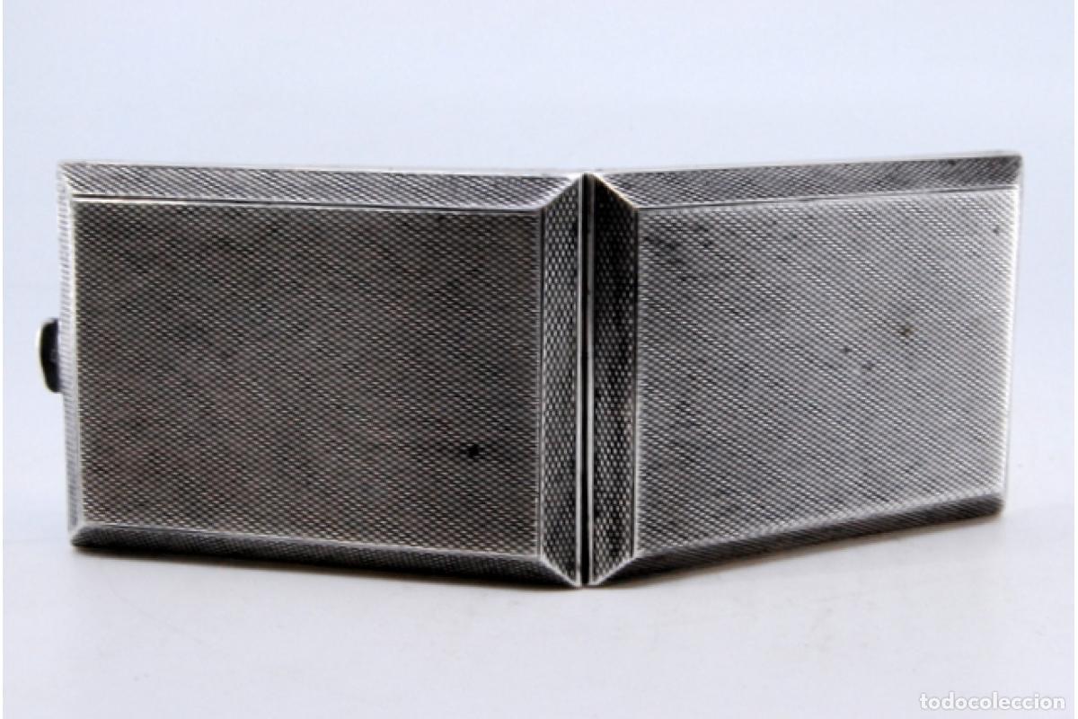 Antig&uuml;edades: Caja de cerillas de plata - Foto 3