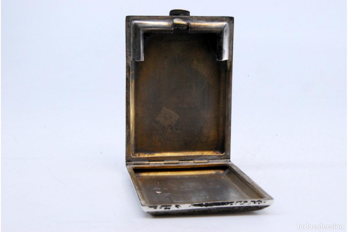 Antig&uuml;edades: Caja de cerillas de plata - Foto 5