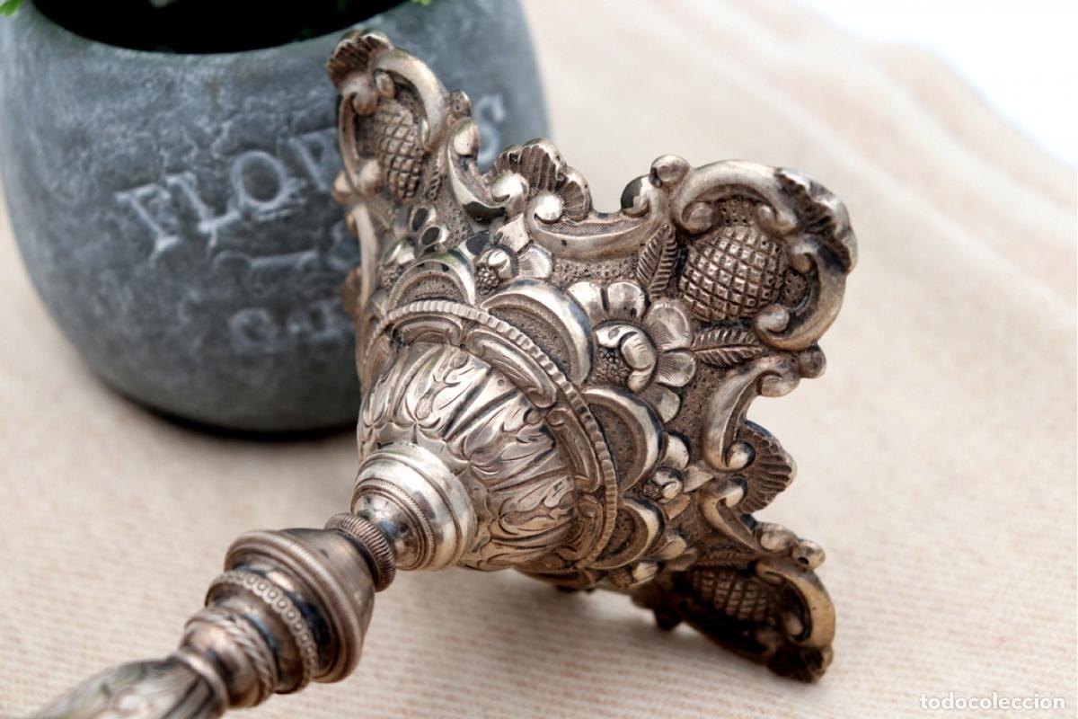 Antig&uuml;edades: candelabros de plata - Foto 3