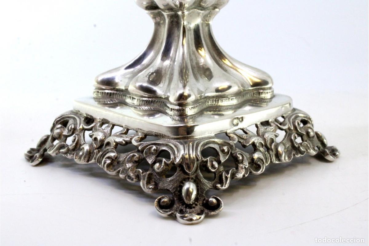 Antig&uuml;edades: candelabros de plata - Foto 7