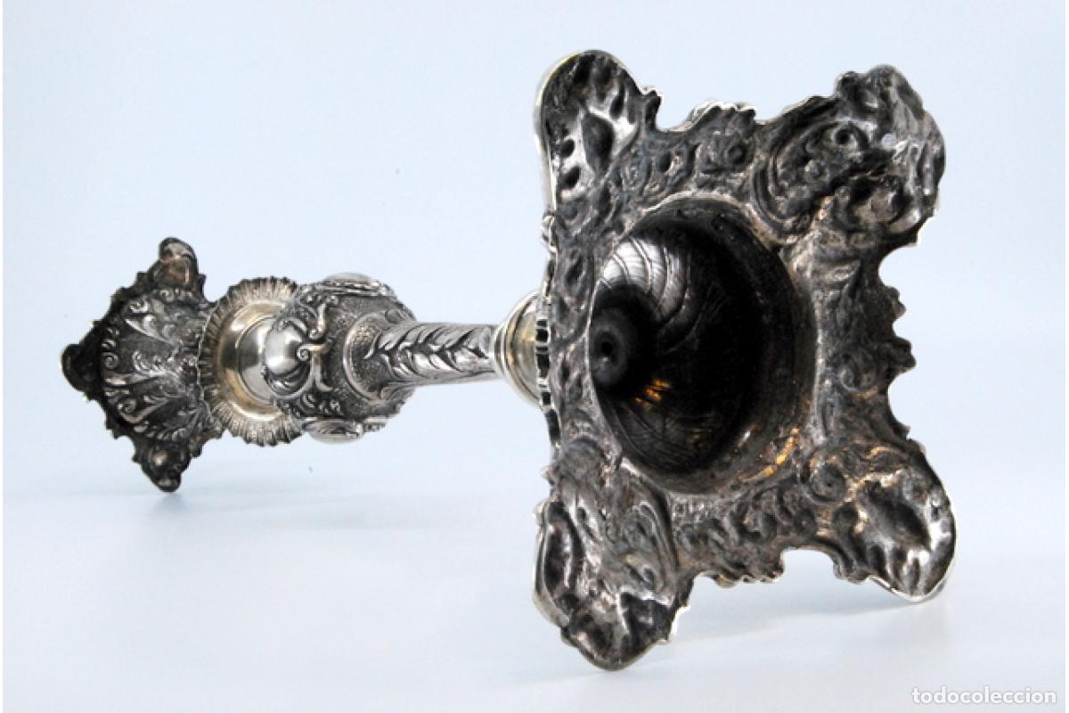 Antig&uuml;edades: candelabro de plata - Foto 5