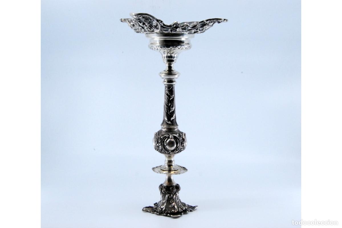 Antig&uuml;edades: candelabro de plata - Foto 8