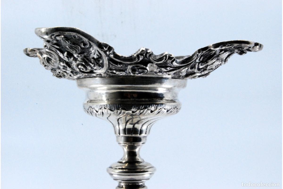 Antig&uuml;edades: candelabro de plata - Foto 10