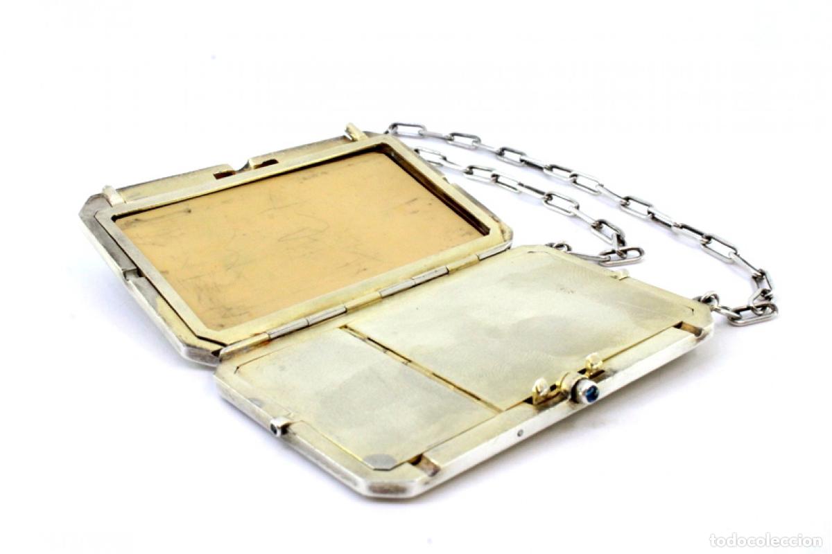 Antig&uuml;edades: Caja de belleza de plata - Foto 6