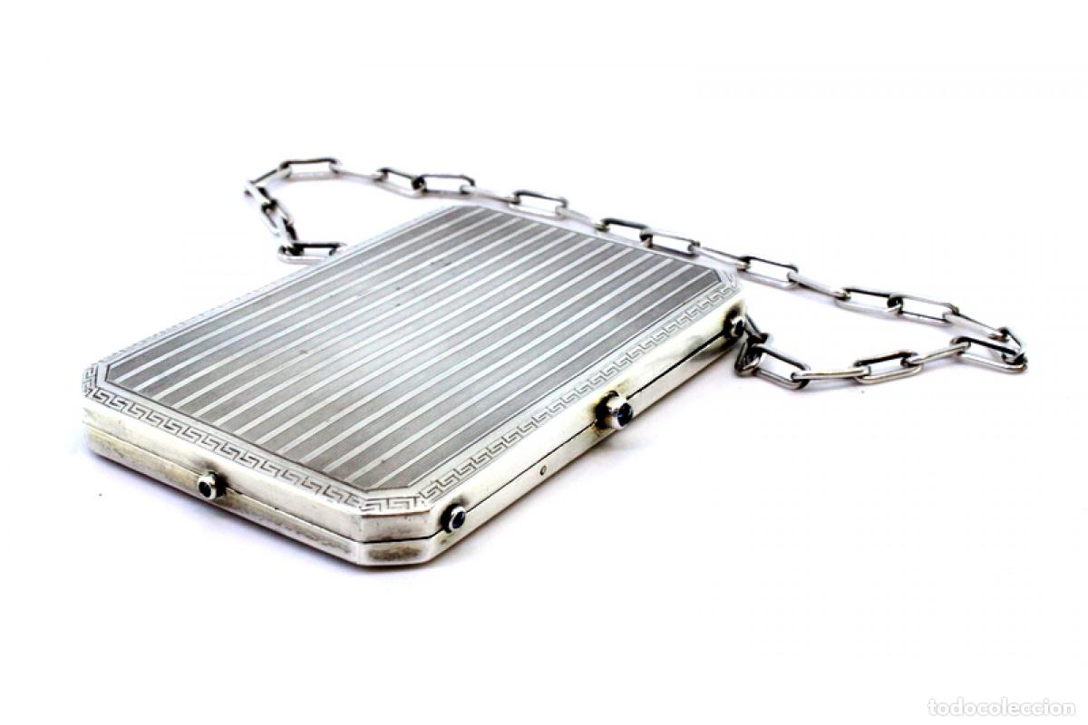 Antig&uuml;edades: Caja de belleza de plata - Foto 9