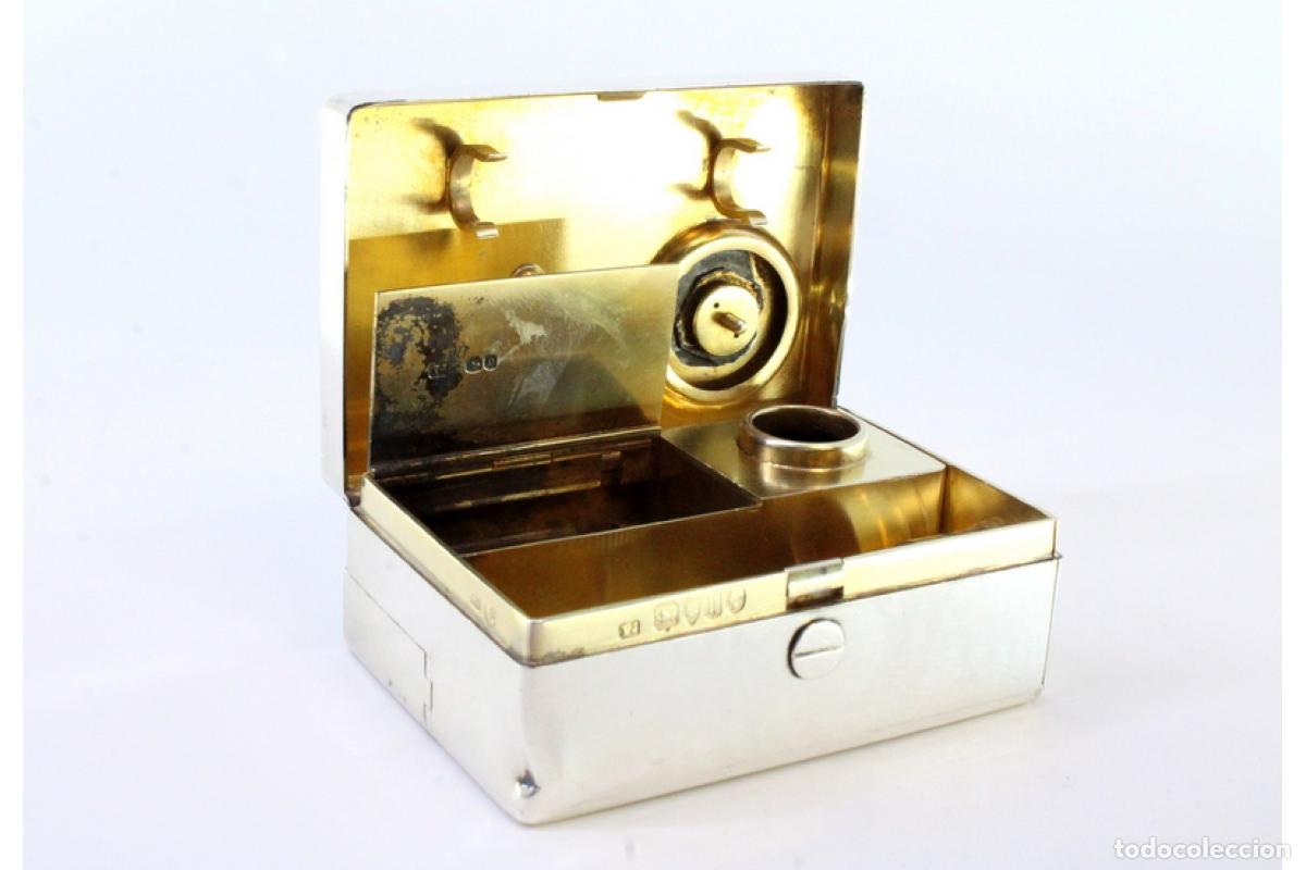 Antig&uuml;edades: Caja de belleza de plata - Foto 5