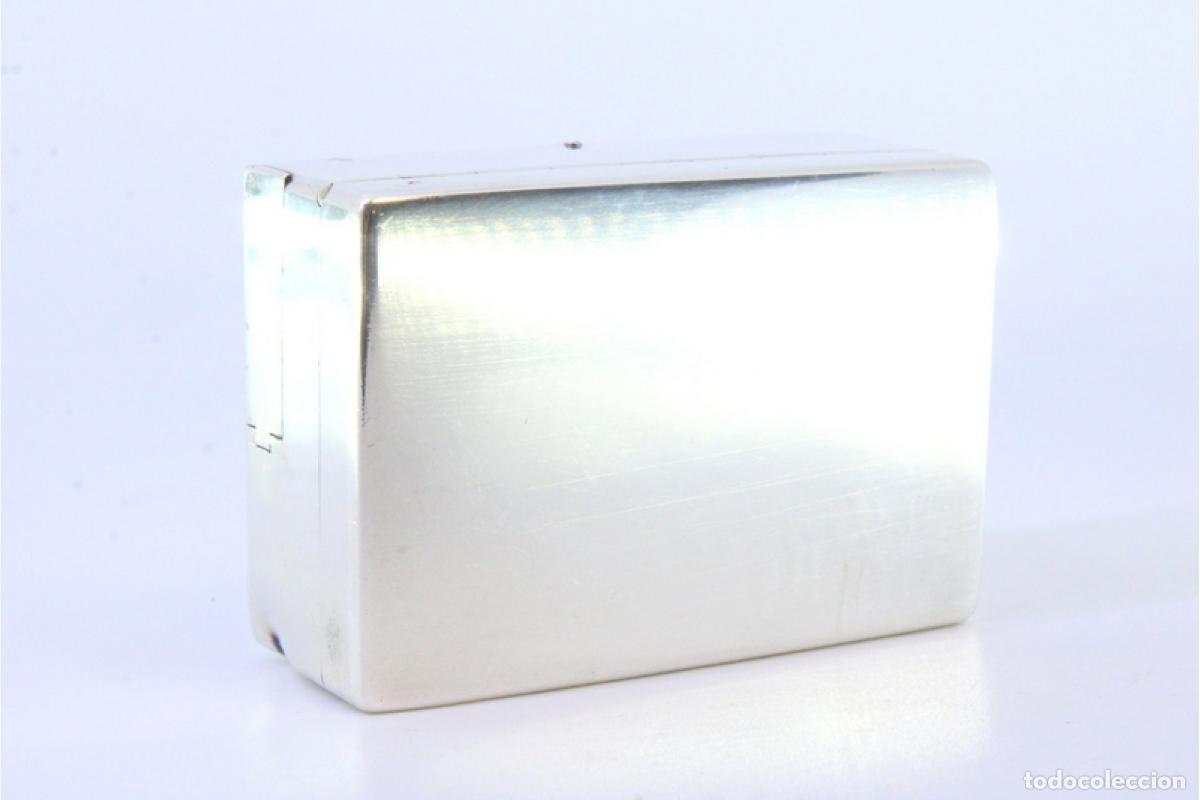 Antig&uuml;edades: Caja de belleza de plata - Foto 7