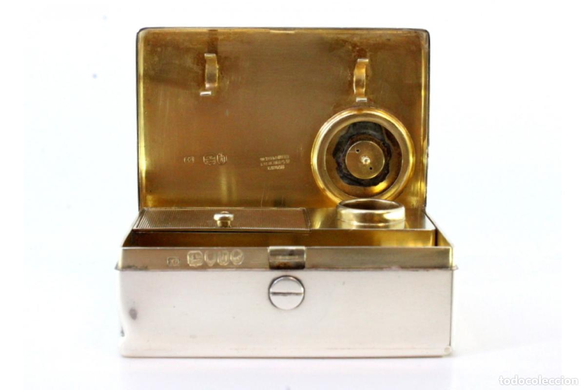 Antig&uuml;edades: Caja de belleza de plata - Foto 8