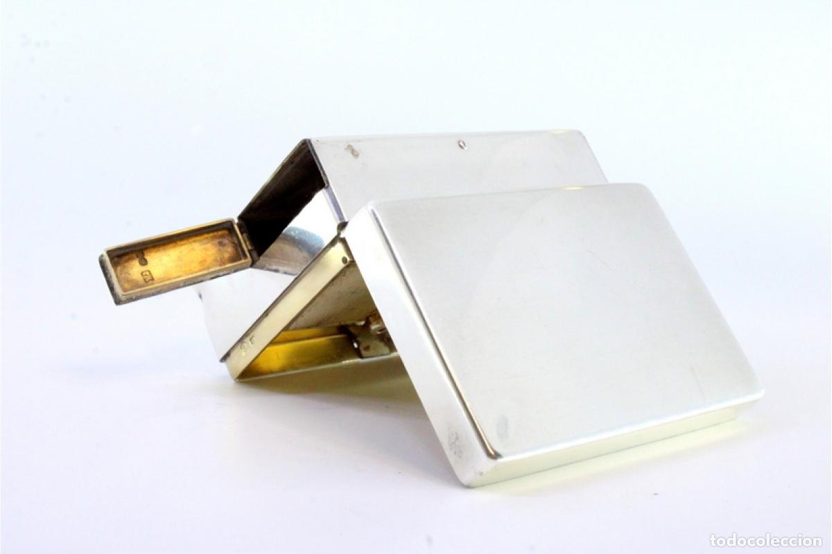 Antig&uuml;edades: Caja de belleza de plata - Foto 9