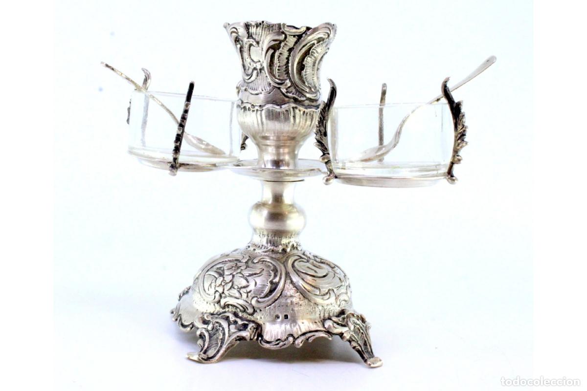 Antig&uuml;edades: candelabro de plata - Foto 2