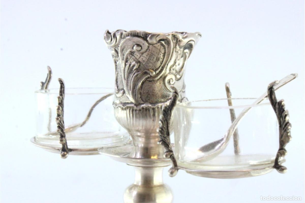 Antig&uuml;edades: candelabro de plata - Foto 3