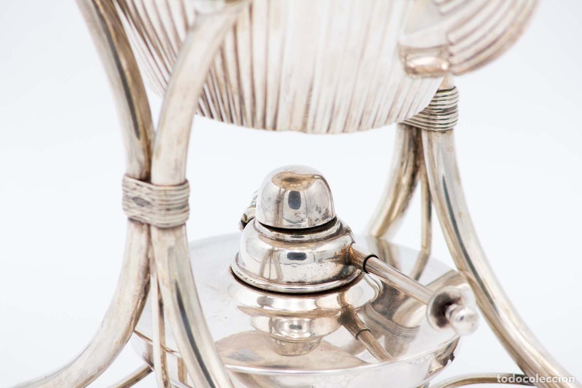 Antig&uuml;edades: tetera de plata - Foto 8