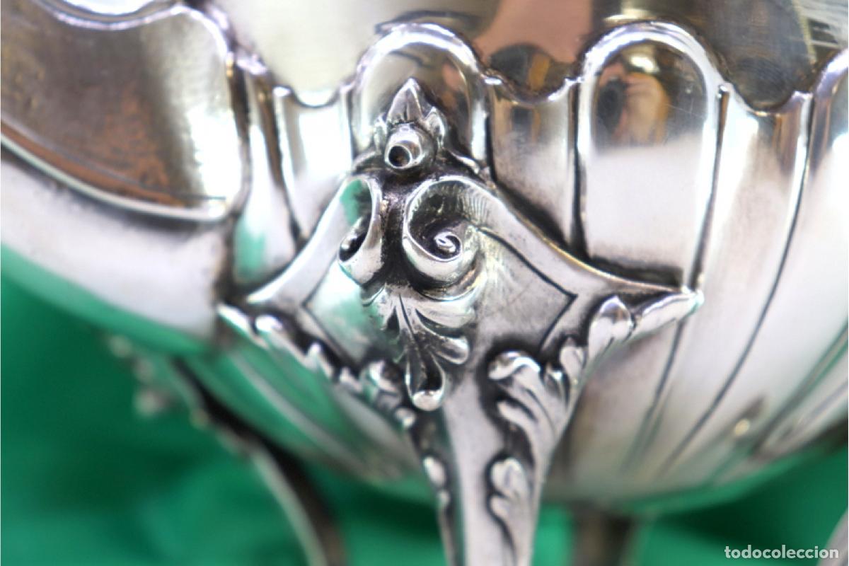 Antig&uuml;edades: tetera de plata - Foto 5