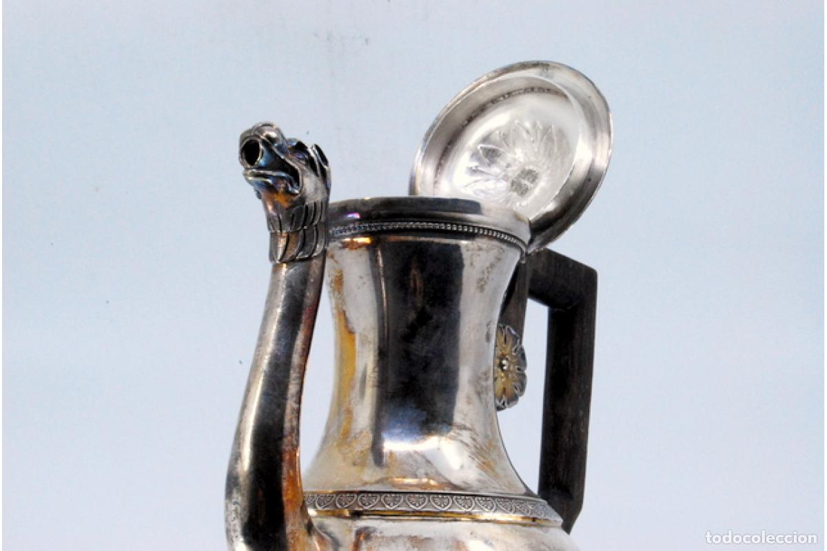 Antig&uuml;edades: tetera de plata - Foto 8