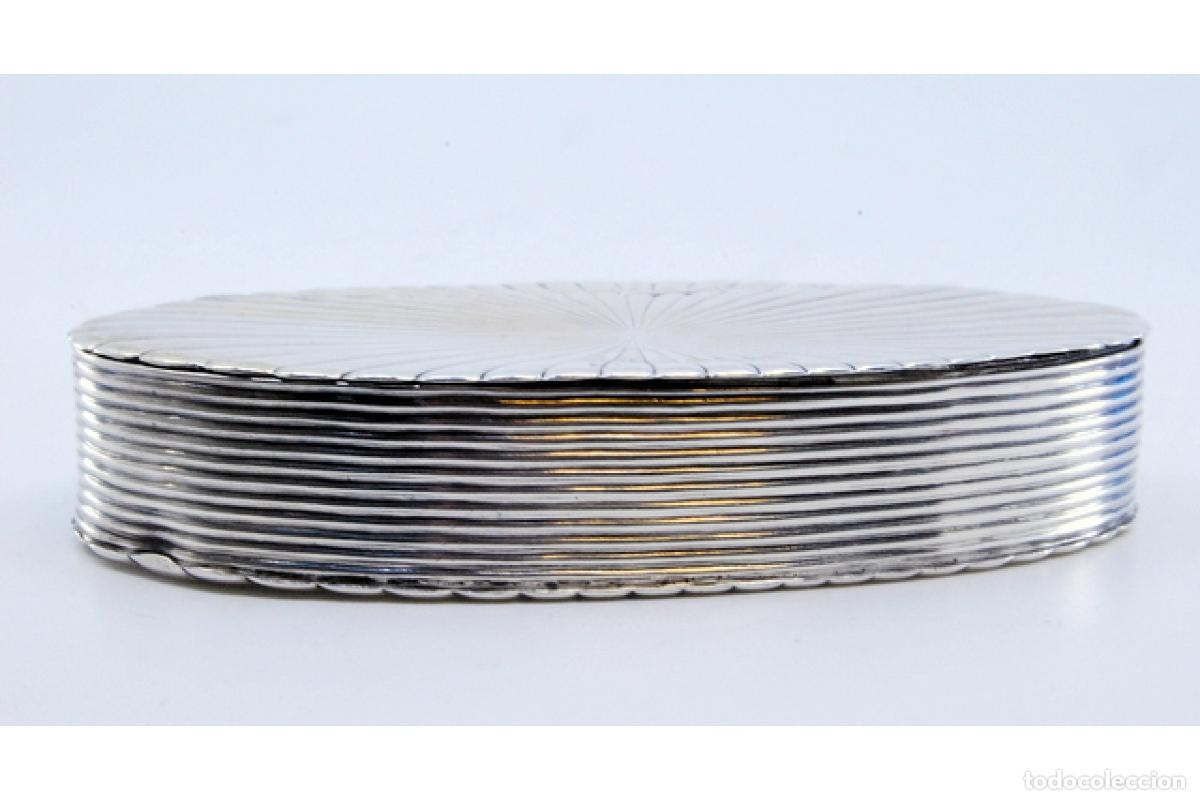 Antig&uuml;edades: Caja de plata para alfileres. - Foto 4