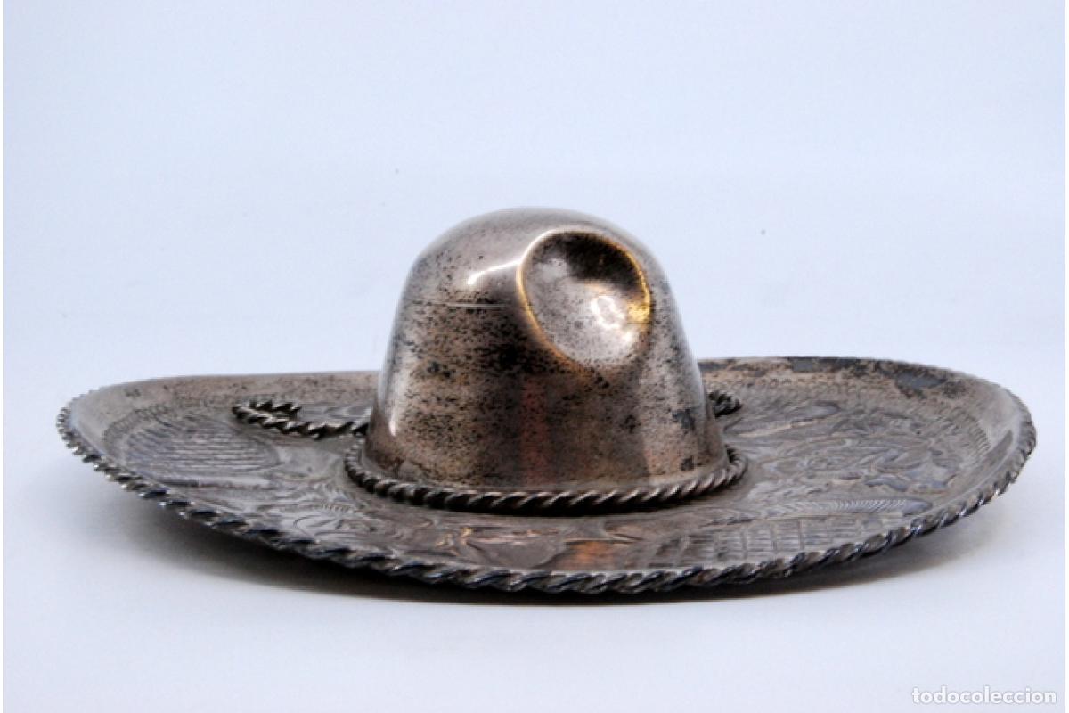Antig&uuml;edades: Sombrero mexicano, en plata - Foto 8