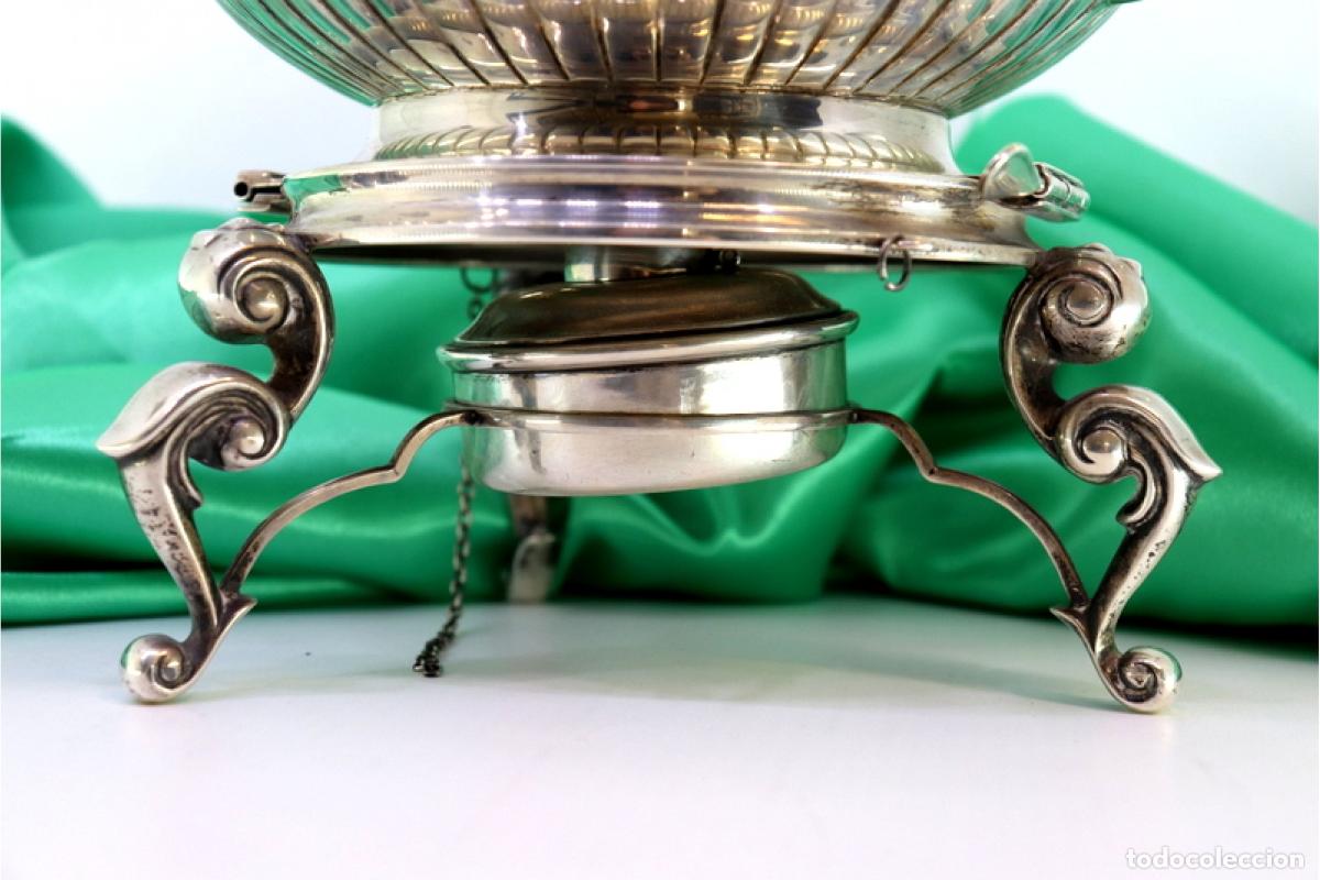 Antig&uuml;edades: tetera de plata - Foto 5