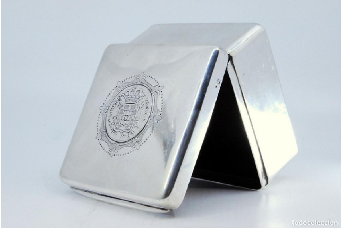 Antig&uuml;edades: Caja de plata - Foto 6