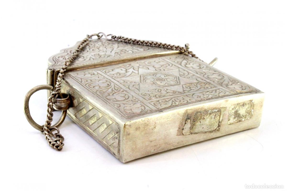 Antig&uuml;edades: Caja de tabaco, en plata - Foto 4