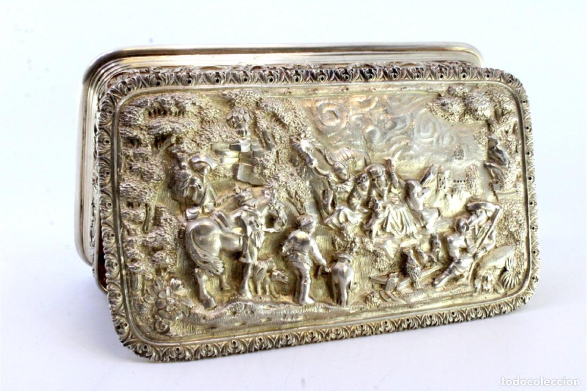 Antig&uuml;edades: Caja de plata - Foto 5