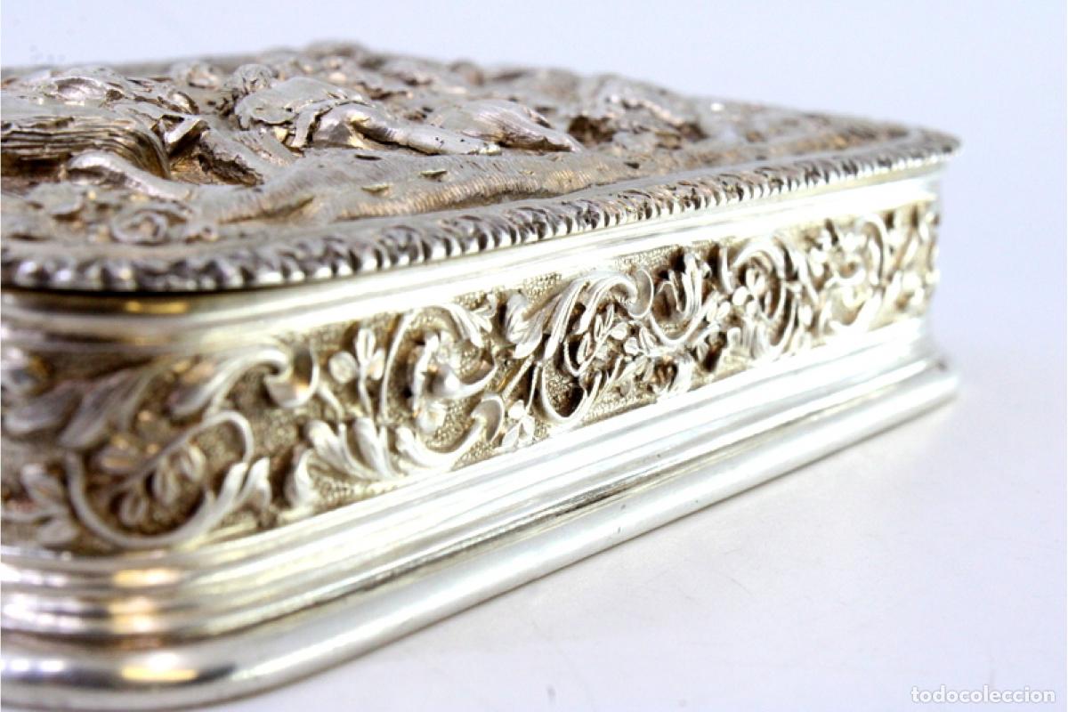 Antig&uuml;edades: Caja de plata - Foto 7