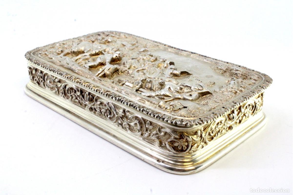 Antig&uuml;edades: Caja de plata - Foto 10